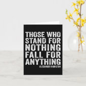 何の為にも立たず秋の人々 カード (黄色い花)