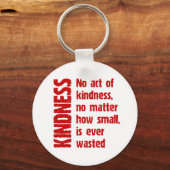 何の親切も無い キーホルダー (正面)