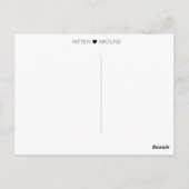 何の郵便物? ポストカード (裏面)