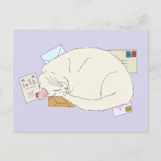 何の郵便物? ポストカード (正面)