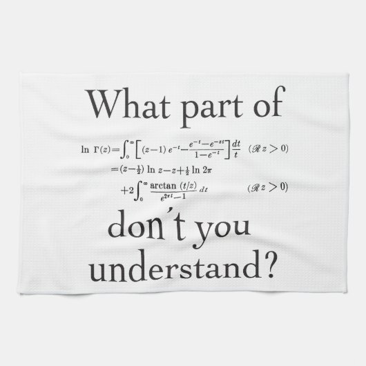 何の… ? キッチンタオル (横)