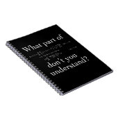 何の…暗い部分が白 ノートブック (右側)