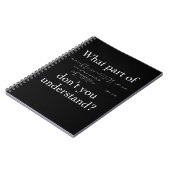 何の…暗い部分が白 ノートブック (左側)