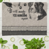 何もかも失敗するベルネーズマウンテンドッグ引用文 キッチンタオル (折り畳み)