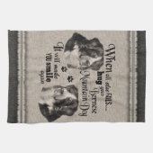 何もかも失敗するベルネーズマウンテンドッグ引用文 キッチンタオル (横)