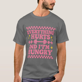 何もかも痛くて腹が空いている Tシャツ