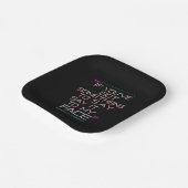 何もしか私の得顔に言いたいことがある ペーパープレート (傾斜あり)