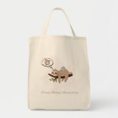 何もしないことを美しく tote bag トートバッグ (正面)