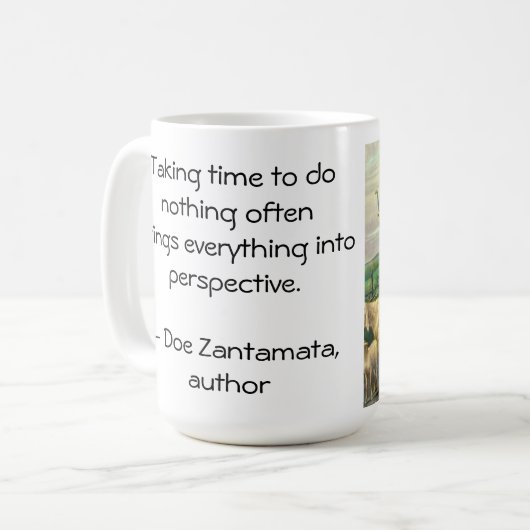 何もしないで時間を取って…..10..コーヒーマグ コーヒーマグカップ (正面左)