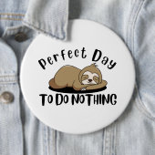 何もしないのに最適な日 缶バッジ (インサイチュ)