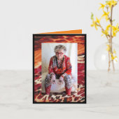 何もしないバッタは難問だ カード (黄色い花)