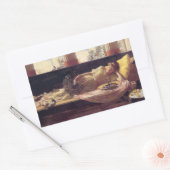 何もしない甘さ（ドルチェファーニエンテ） 長方形シール (封筒)