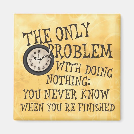 何もしない マグネット (正面)