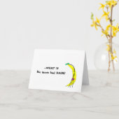 何もしの月の髪!?ノテカード カード (黄色い花)