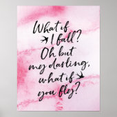 何もしの秋?でも私の可愛い、あなたが飛ぶもしもの ポスター (正面)