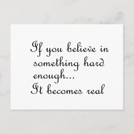 何もし信じかハガキだ ポストカード (正面)