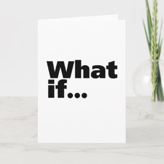 何もし? カード