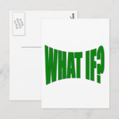 何もし? ポストカード (正面/裏面)