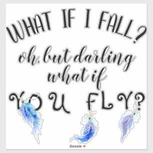 何もしI秋フライ水色ブルーパープルフェザー シール