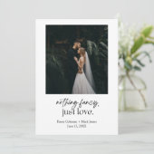 何もなファンシーい、ただの恋愛の発表 招待状 (スタンド正面)