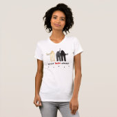 何もアフガニスタン人を接合しません Tシャツ (正面フル)