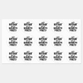 何もギャングパーティー旧学校ヒップホップ ラップの ラベル (シート)