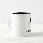 何もスプリンガーのマグを接合しません ツートーンマグカップ (正面左)