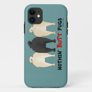 何もパグを接合しません iPhone 11 ケース
