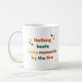 何もビートの火によって居心地の良い瞬間Autumn Gift コーヒーマグカップ (左)