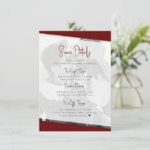 何もファンシーカジュアルバーグニ結婚ーの詳細 エンクロージャーカード (スタンド正面)