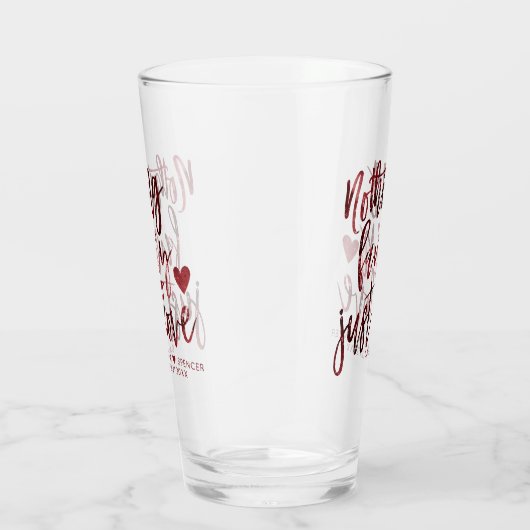 何もファンシー愛しない |ダーククリムゾンレッド結婚ズ タンブラーグラス (右)