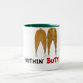 何もボクサーのマグを接合しません ツートーンマグカップ (中央)