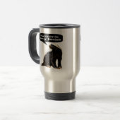 何もラーテルをストップことができません! (彼は話します) トラベルマグ (正面左)