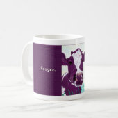 何も不可能ではないです(Rienのn'est不可能) コーヒーマグカップ (正面左)