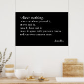 何も信じない ポスター (キッチン)