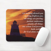 何も割り当てられる、何も驚かします妨げないで下さい マウスパッド (マウス)