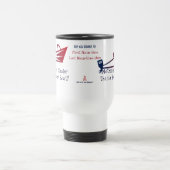 何も力のボートよりクールではないです(パーソナライズな トラベルマグ (中央)