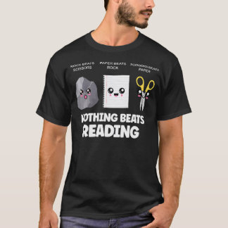 何も勝てないじゃんけん 読み物大好き おもしろTシャツ Tシャツ