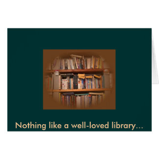 何も十分愛された図書館を…好みません