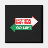 何も問題がなければ離れ マグネット (正面)