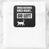 何も問題が発生しない場合離れおもしろい引用文 スクエアシール (バッグ)