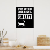 何も問題が発生しない場合離れおもしろい引用文 ポスター (キッチン)