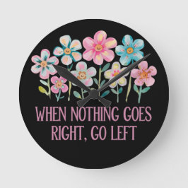 何も問題が解決しない場合は、次の手順に従離れう ラウンド壁時計