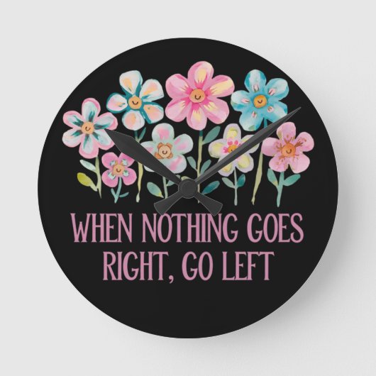 何も問題が解決しない場合は、次の手順に従離れう ラウンド壁時計 (正面)