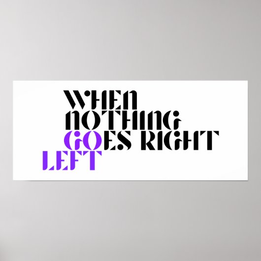 何も問題が起こらないとき |そつるこで ポスター (正面)