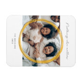 何も問題なしホリデーフォトマグネット マグネット (横)