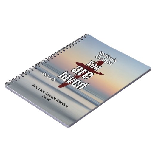 「何も変わったことはない、愛される」ジャーナル ノートブック (左側)