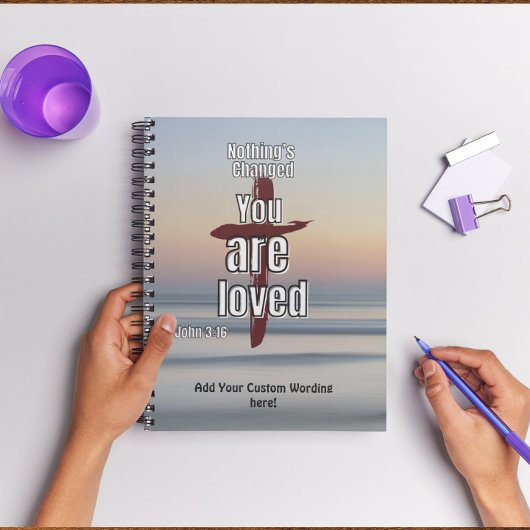 「何も変わったことはない、愛される」ジャーナル ノートブック
