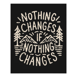 何も変わもしらない ポスター