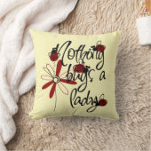 何も女性を煩わせません クッション (ブランケット)